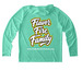 UV Lightweight Hoodie, a Bright Seafoam UV Performance Long Sleeve Hoodie (back-view)