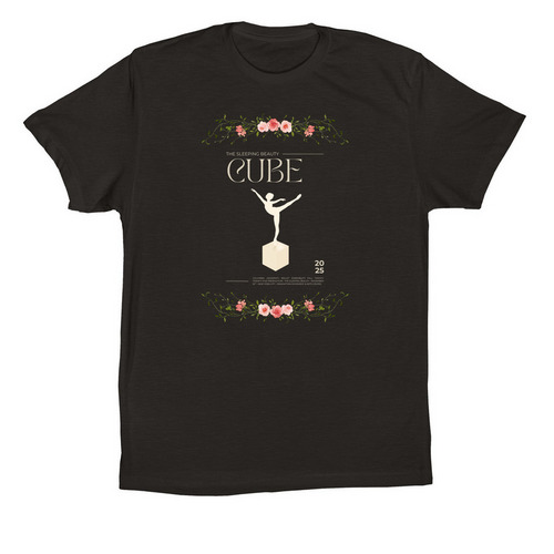 Sleeping Beauty Fall 2025 Collection, a Black Premium Cotton Tee