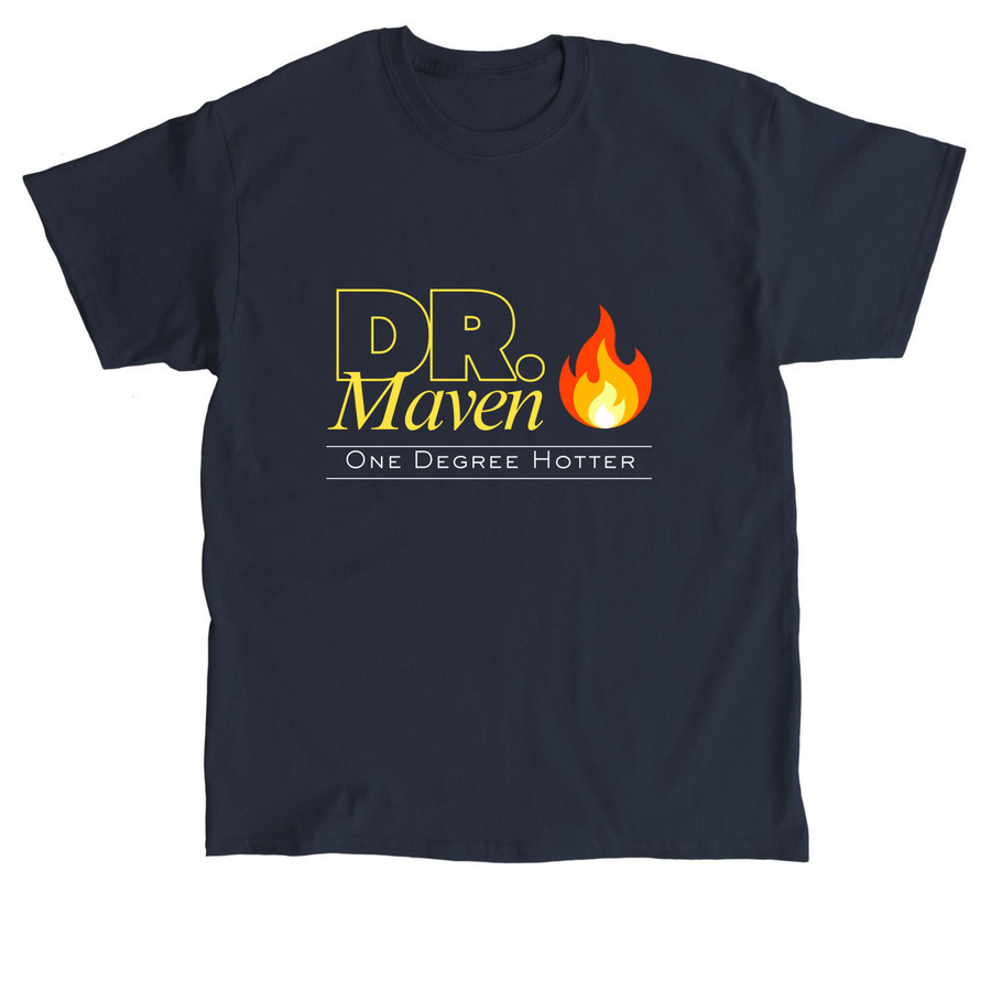 Dr. Maven Regular T, a Navy Classic Unisex Tee