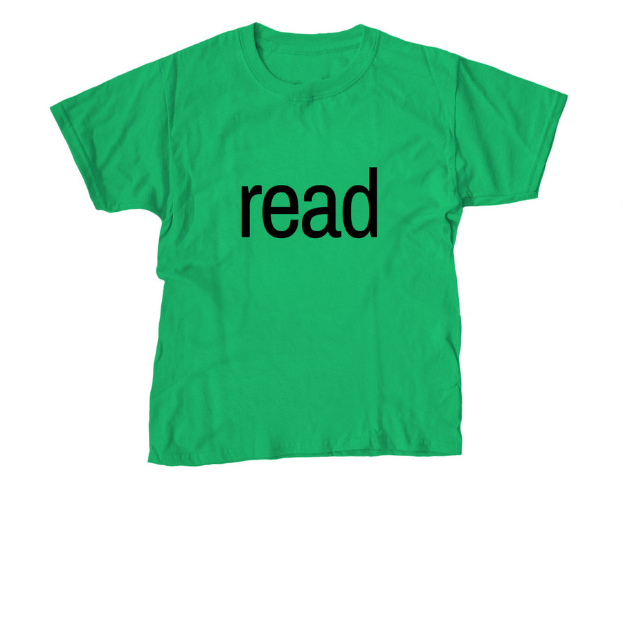 Read t-shirt, a Irish Green Youth Unisex Tee