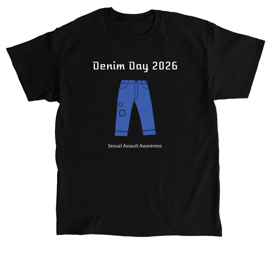 Denim Day 2026, a Black Classic Unisex Tee