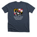 Spring 2025 Launch, a Heather Midnight Navy Premium Unisex Tee