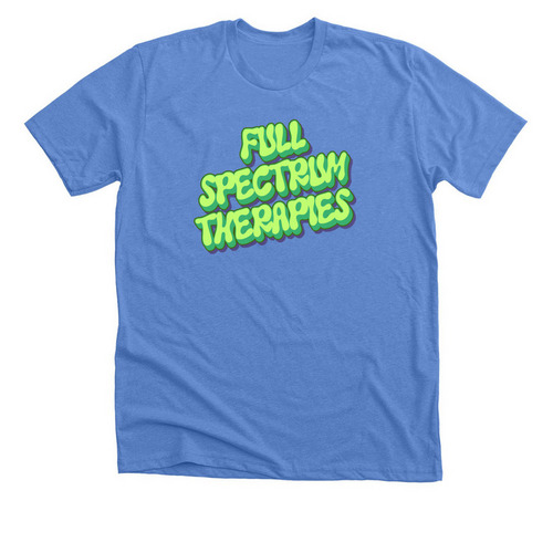Inclusion Never Goes Extinct, a Heather Columbia Blue Premium Unisex Tee