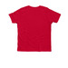 JQES Cotton Tee, a Heather Red Premium Youth Tee (back-view)