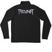 Active Wear, a Black Unisex Performance Quarter Zip Pullover (back-view)