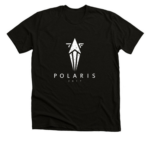 2017: Polaris, a Solid Black Blend Premium Unisex Tee