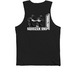 The Squozen One, a Black Premium Cotton Tank (back-view)