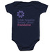 TNBC Foundation Onesie, a Navy Infant Onesie