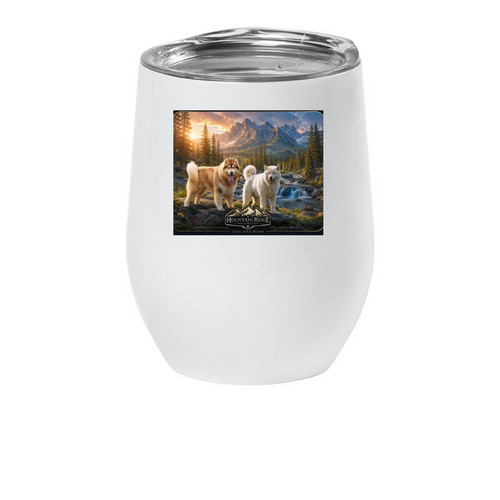 Wine Tumbler&nbsp;, a White Insulated Wine Cup