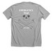 MCG ED Skull and Bones, a Athletic Heather Premium Unisex Tee (back-view)
