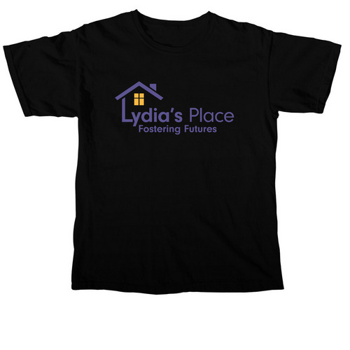 Lydia's Place Merch!, a Black Comfort Colors Unisex Tee