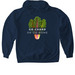Go Chard or Go Home, a Navy Gildan Softstyle Pullover Hoodie