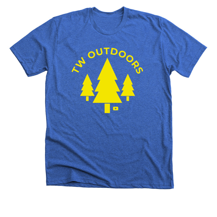 TW Outdoors official&nbsp;, a Heather True Royal Premium Unisex Tee