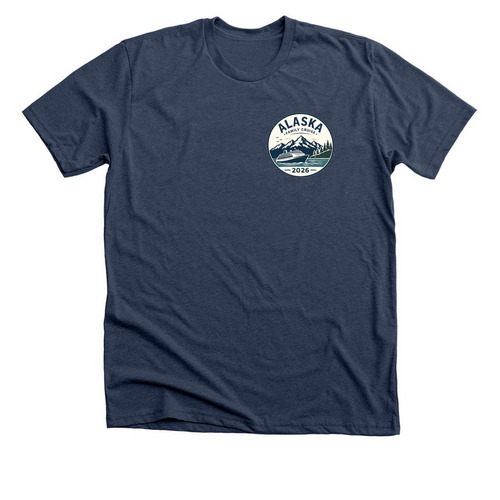 Shirts & Sweatshirts, a Heather Navy Premium Unisex Tee