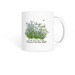 Blue-eyed Grass 2025 Plant of the Year Mug, a White Coffee Mug