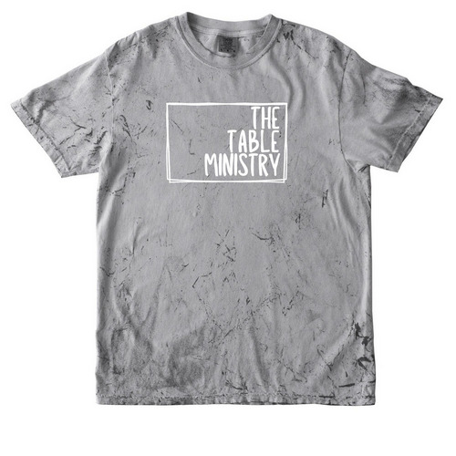 Table Summer Style, a Smoke Comfort Colors Colorblast Tee
