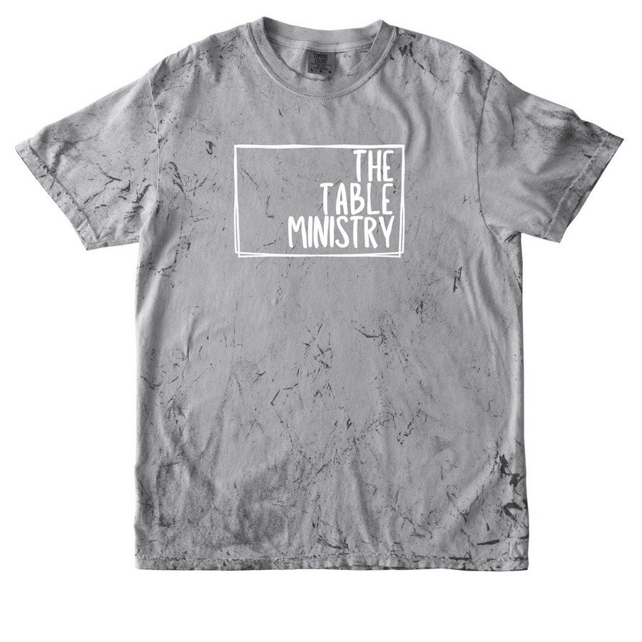 Table Summer Style, a Smoke Comfort Colors Colorblast Tee
