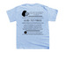 MCDC MERCH, a Light Blue Youth Unisex Tee (back-view)