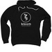 White Logo + 2026 artwork on back, a Black Premium Pullover Hoodie