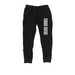 VHES Pants, a Black Midweight Fleece Joggers