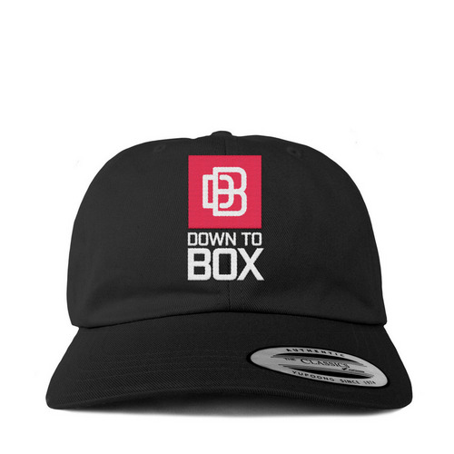 Down To Box Hats, a Black Classic Baseball Cap