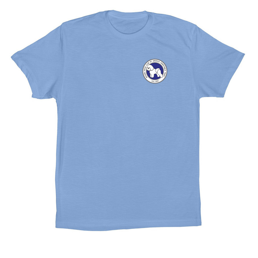BFCACT Logo Tops, a Carolina Blue Premium Cotton Tee