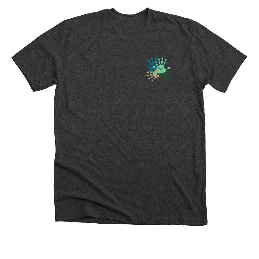 Montessori Acres - Outside the Classroom, a Dark Grey Heather Premium Unisex Tee