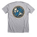 Stronger Together: European Nations, a Athletic Heather Premium Unisex Tee (back-view)