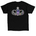Titan Wings, a Black Classic Unisex Tee (back-view)
