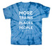 The Statement, a Baby Blue Classic Tie Dye Tee