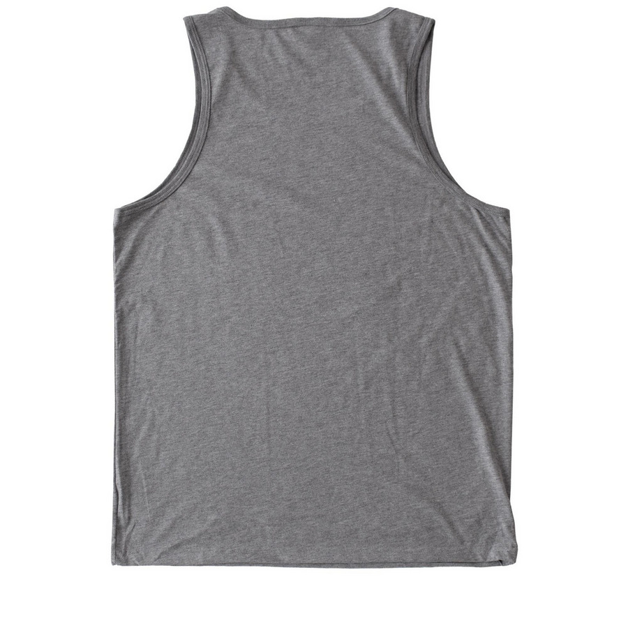 Limited Edition: Dark Sky Starlets 2026, a Aluminum Grey Allmade Eco Triblend Tank (back-view)
