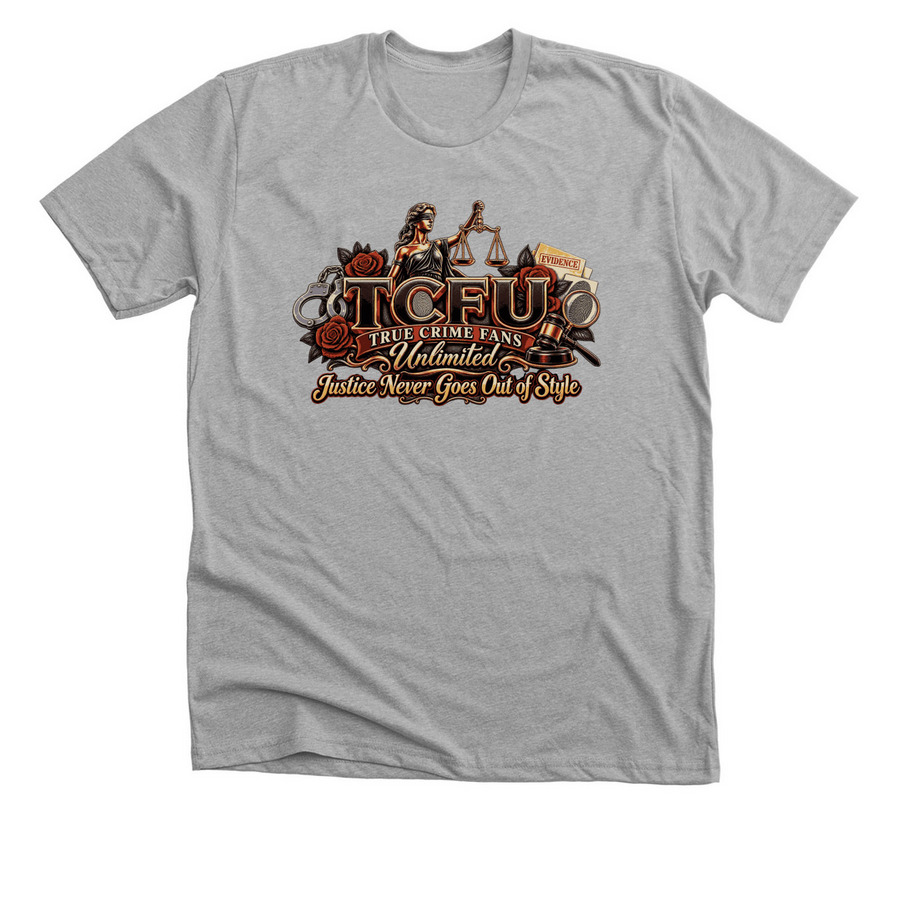 TCFU Chrissy Tees, a Athletic Heather Premium Unisex Tee