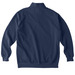 CCGC Logo Zips and Button Ups, a True Navy Comfort Colors Quarter Zip Pullover (back-view)