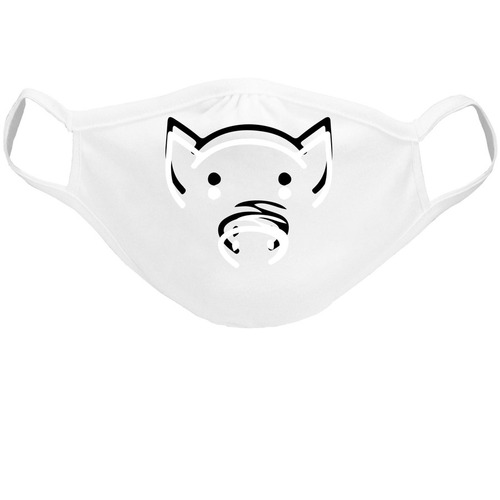 Piggy Face Mask&nbsp;, a White Premium Face Mask