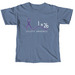 1 in 26 Epilepsy Awareness Ribbon, a Blue Jean Comfort Colors Unisex Tee