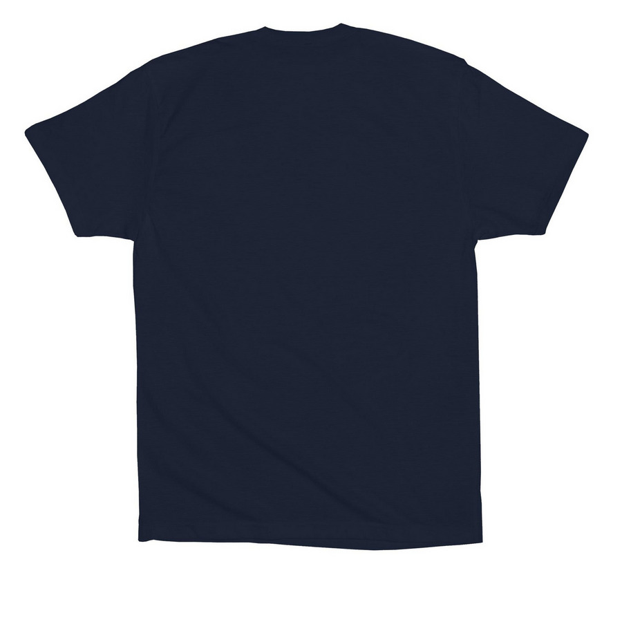 Mike Stacy for Chairman T-Shirt&nbsp;, a Navy Premium Cotton Tee (back-view)