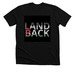 #LandBack Keffiyeh Tees by inez inok?t&nbsp;, a Solid Black Blend Premium Unisex Tee
