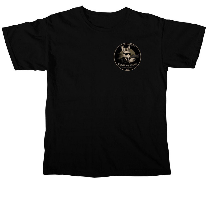 26-03C Shirt, a Black Comfort Colors Unisex Tee
