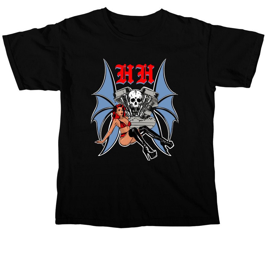 HARDTAIL HALLOWEEN 5, a Black Comfort Colors Unisex Tee