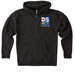Official DS ACT Hoodies, a Black Heavyweight Zip Up Hoodie