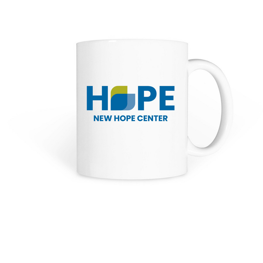 Hope Mug, a White Coffee Mug