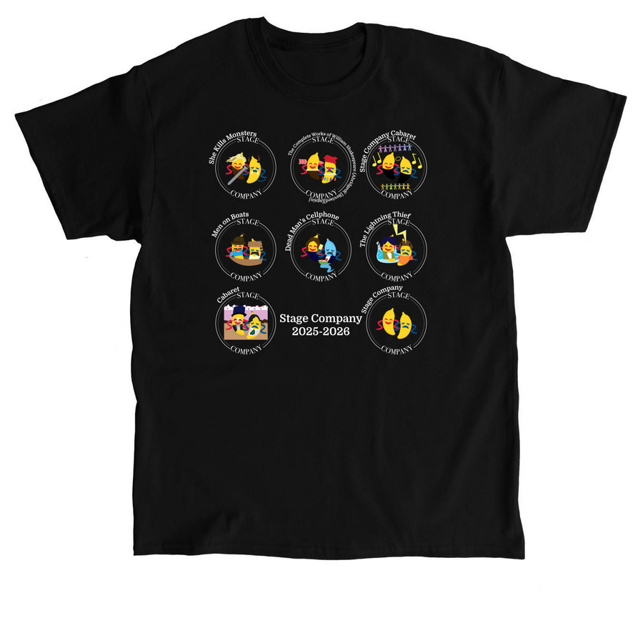 Bananas In Costume, a Black Classic Unisex Tee