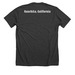 Little Bitty Equine, a Dark Grey Heather Premium Unisex Tee (back-view)