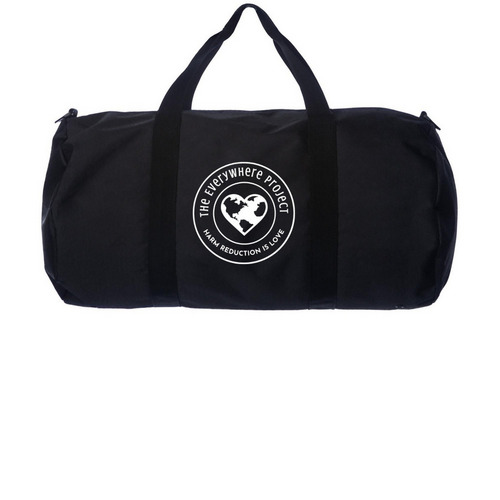 The Outreach Duffle, a Black Day Tripper Duffel Bag
