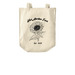 logo tote, a Natural Over-the-Shoulder Shopping Tote Bag