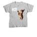 Dandy Says Hi!, a Sport Grey Youth Unisex Tee