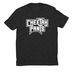 The Power of Rock Music, a Space Black Allmade Eco Triblend Unisex Tee