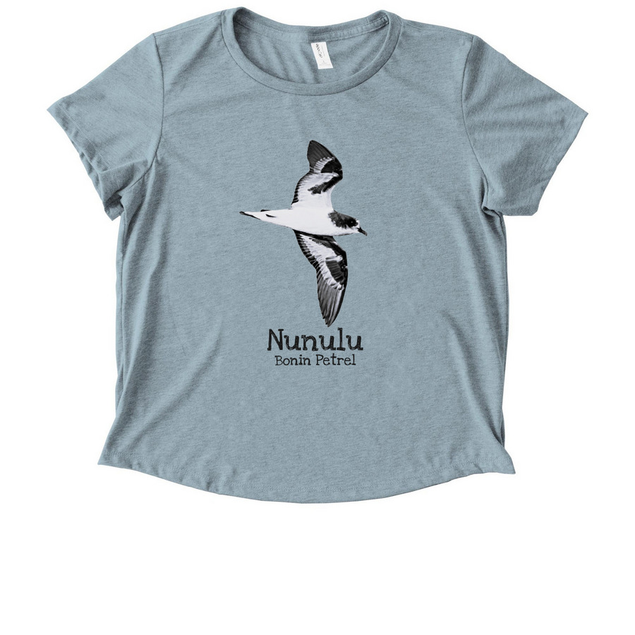 Nunulu&nbsp;, a I Like You Blue Allmade Eco Triblend Women?s Scoop Neck Tee