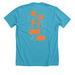 Life Of A Dance Mom!, a Heather Aqua Premium Unisex Tee (back-view)