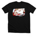 "Objects in Mirror" Design, a Solid Black Blend Premium Unisex Tee